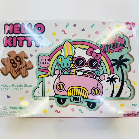 Hello Kitty Kawaii Vacation Wooden Jigsaw Puzzle-89pcs
