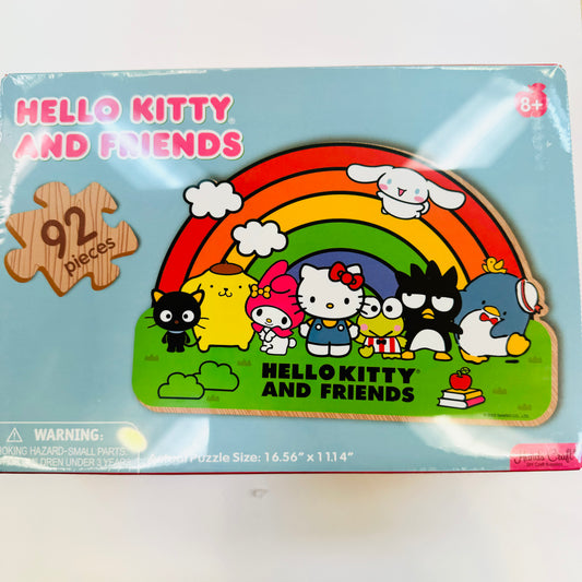 Hello Kitty Rainbow Wooden Jigsaw Puzzle-92pcs