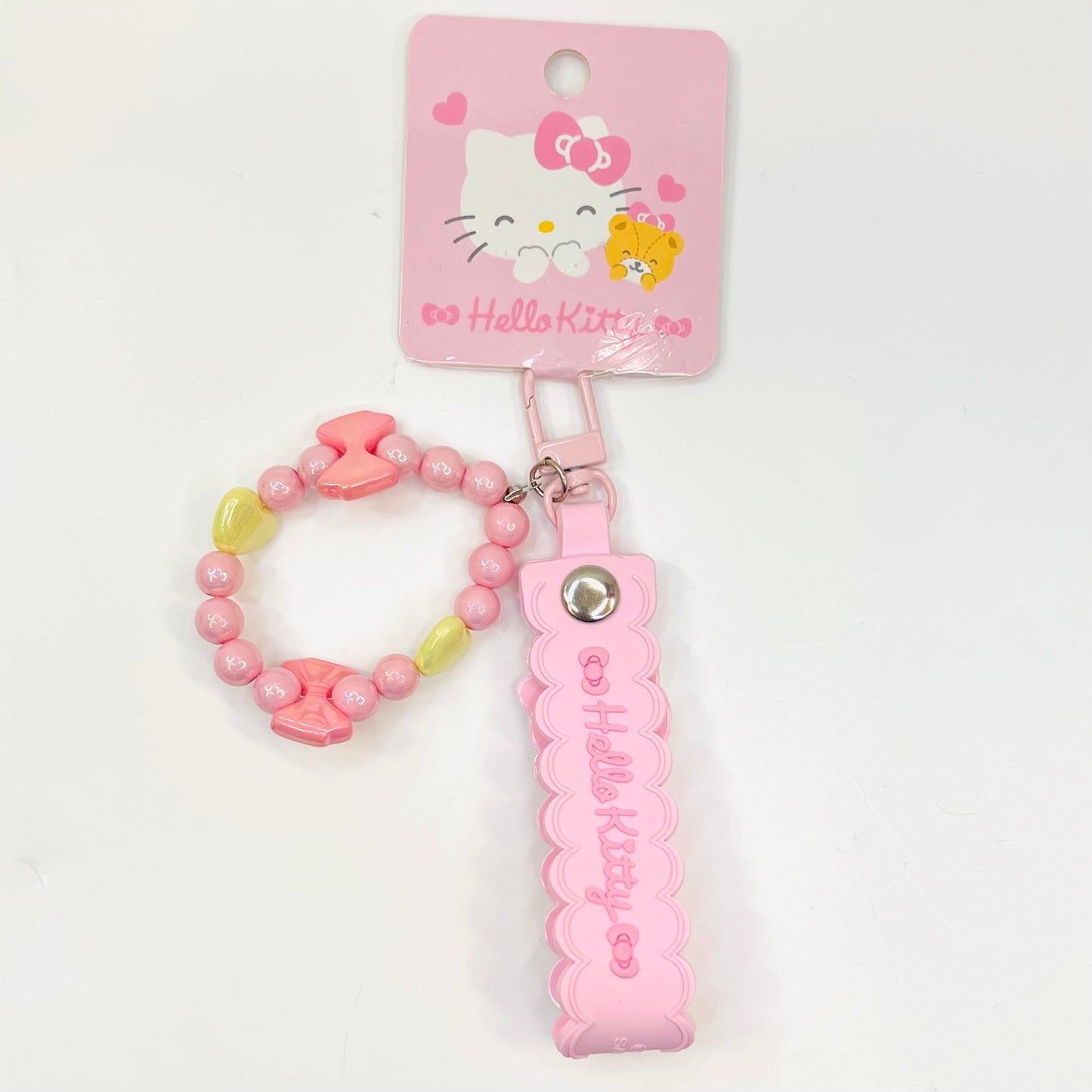 Sanrio SMILE Beaded Keychain