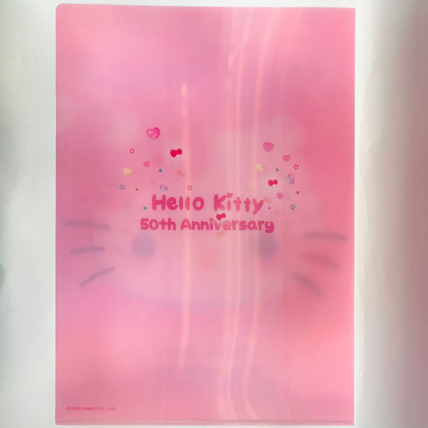 Hello Kitty 50th Anniversary Clear File