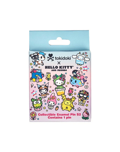 Tokidoki x Hello Kitty Midnight Metropolis Embossed Sticker Sheet