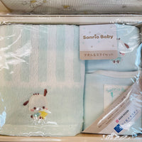 Pochacco Towel & Baby Bib Set