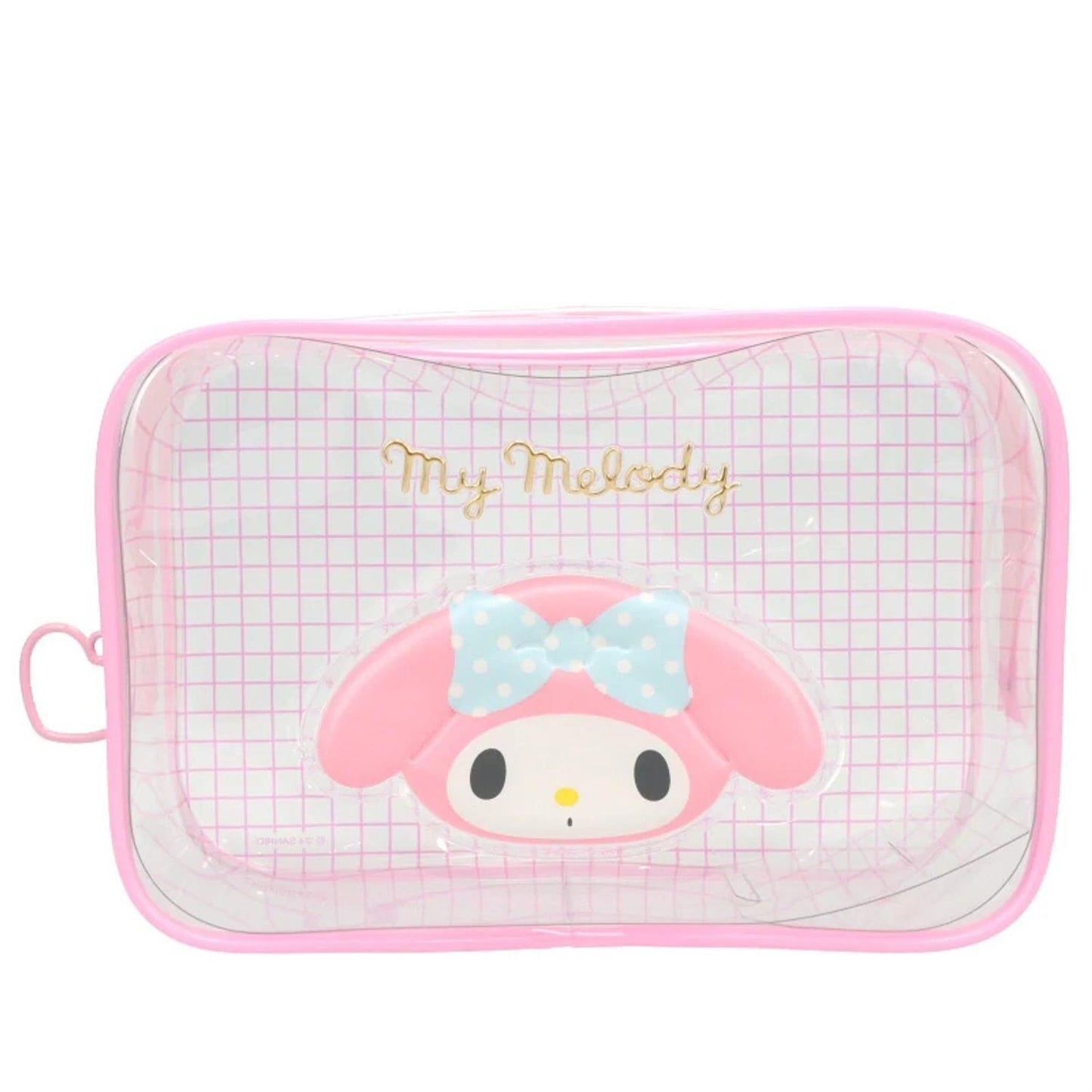 Sanrio GRID PVC Clear Pouch