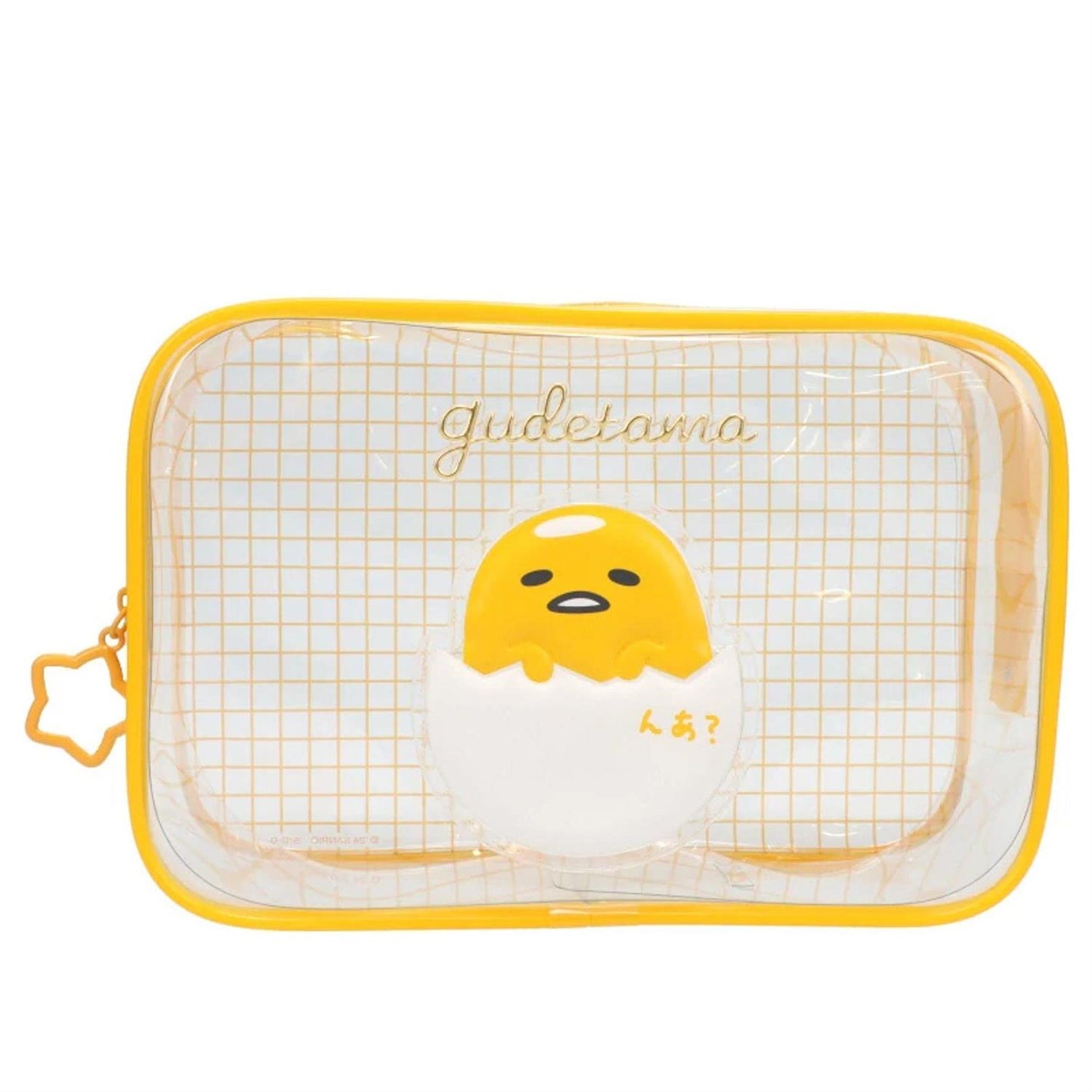 Sanrio GRID PVC Clear Pouch