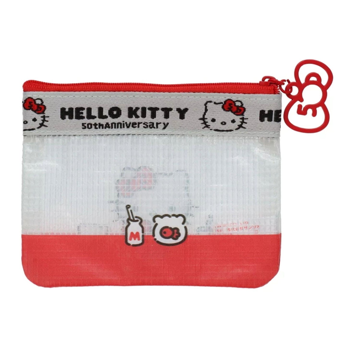 Sanrio EVERYONE PVC Flat Pouch