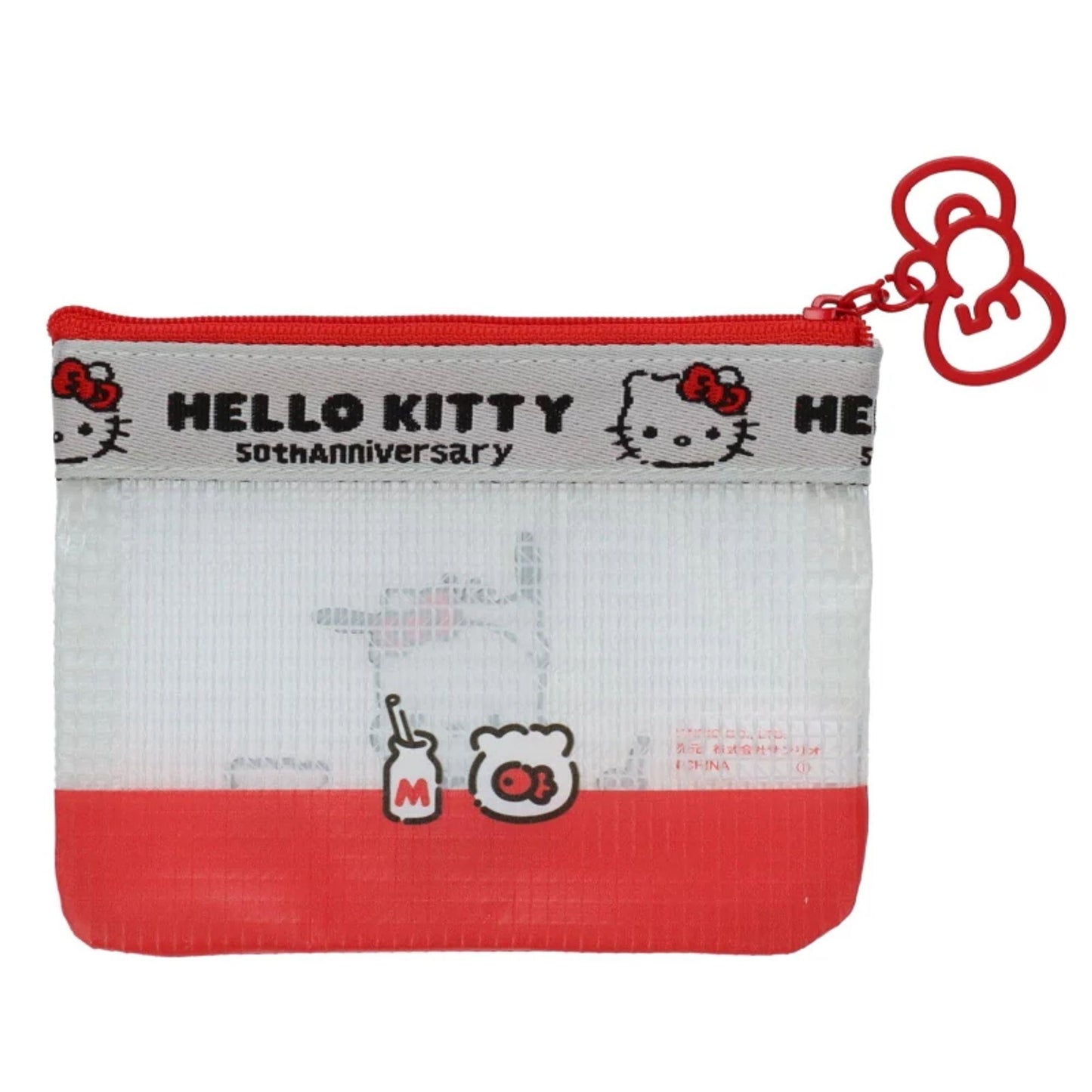 Sanrio EVERYONE PVC Flat Pouch