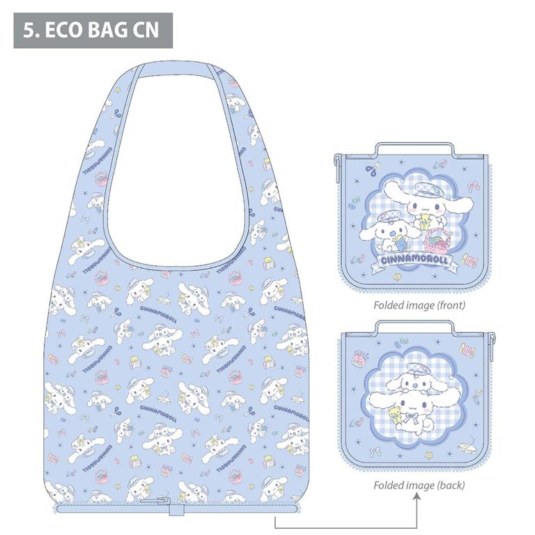 Cinnamoroll GINGHAM HAT Eco Bag