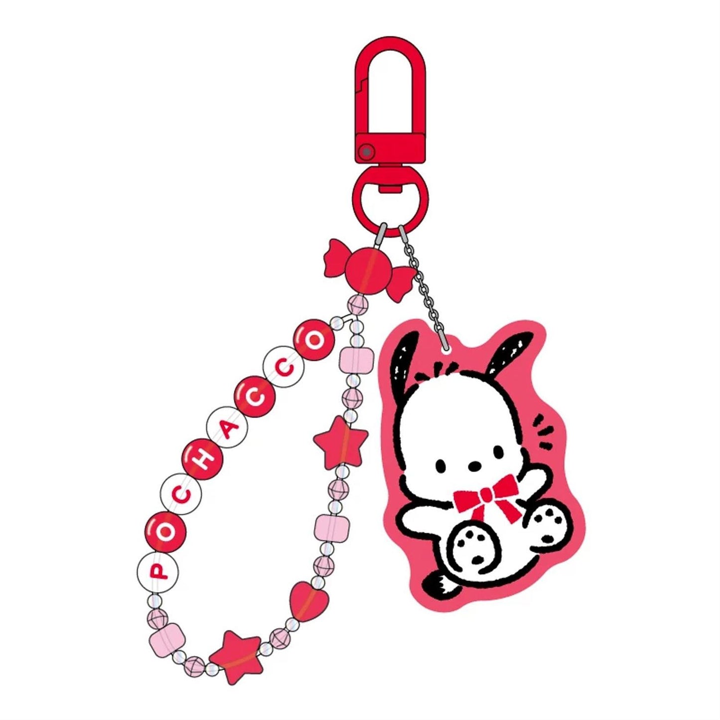 Pochacco RED RETRO Keyring