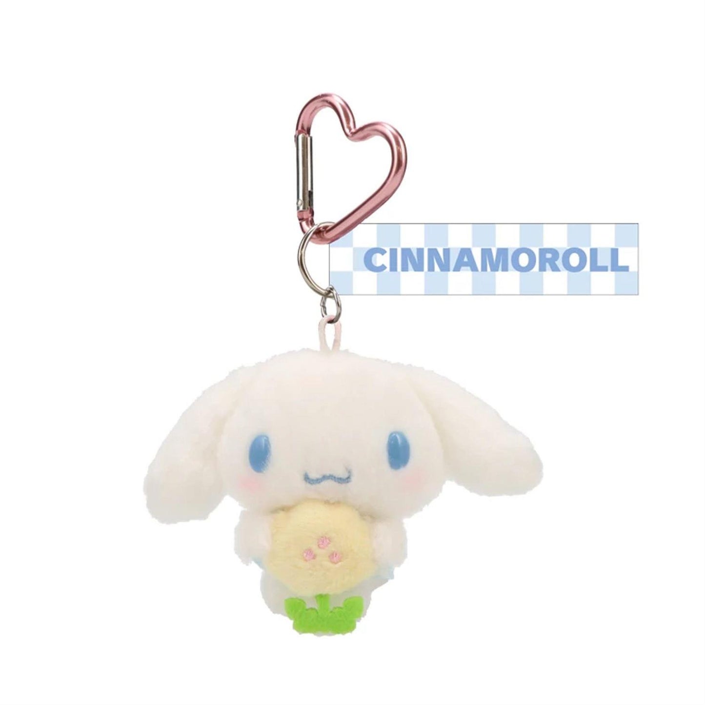 Sanrio PASTEL CHECK SERIES Keyring with Mascot