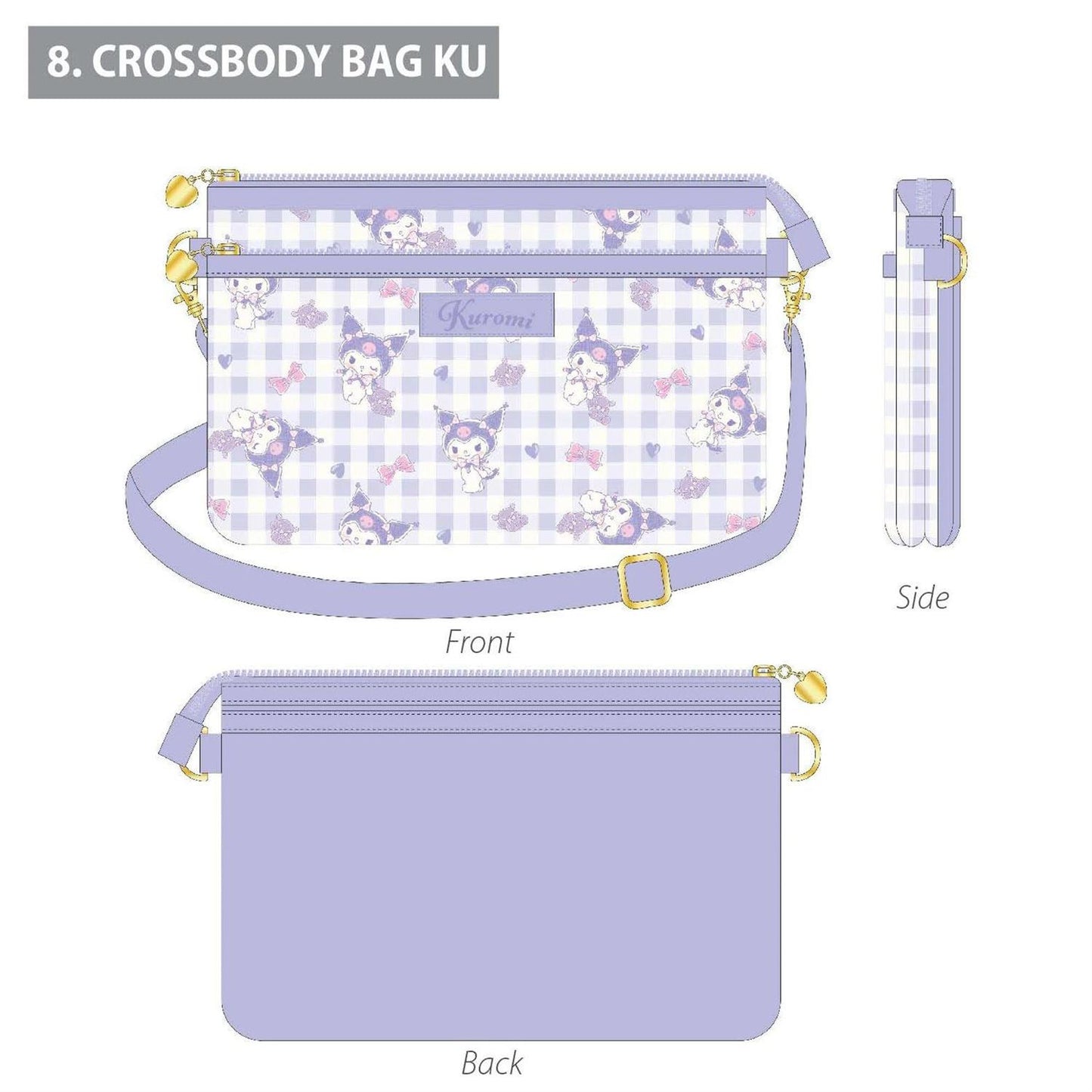 Sanrio TRAVEL Crossbody Bag