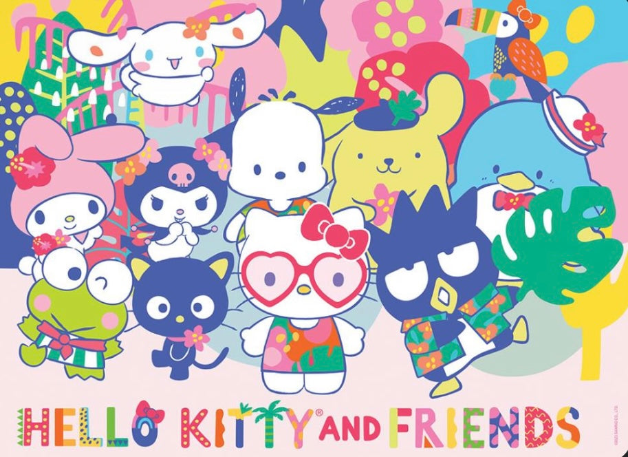 Hello Kitty & Friends Topical Times 1000 Pc Puzzle