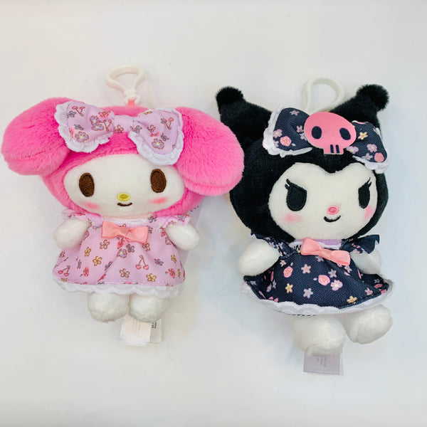 Kuromi Flower Dress Plush Mascot