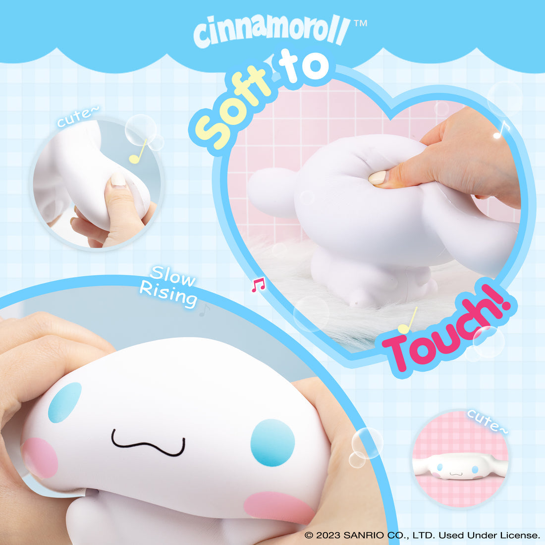 Cinnamoroll Scented Jumbo Squishy Toy