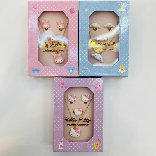 Sanrio 3pc Diecut Jewelry Set