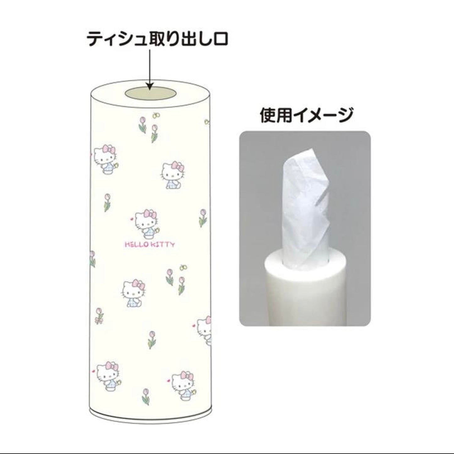 Sanrio Tissue Refill Case