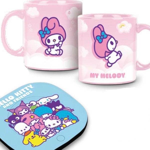 Hello Kitty and Friends My Melody Mug Warmer with Mug ..