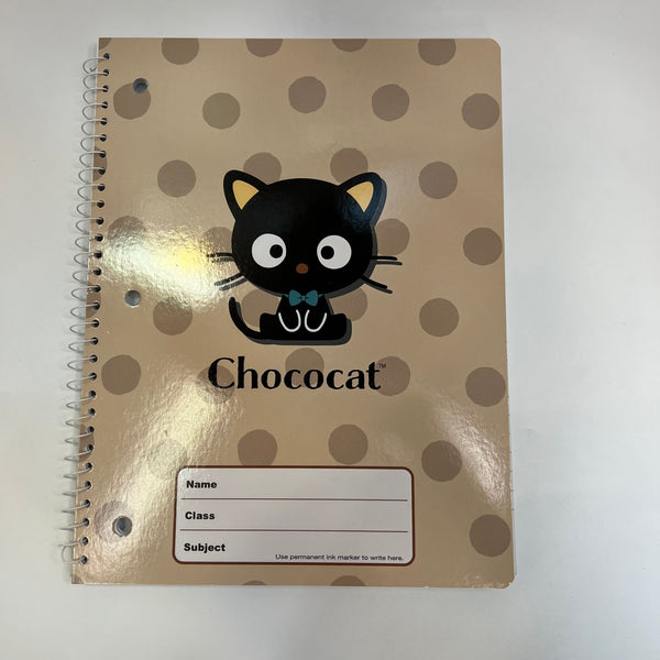 Chococat DOT Spiral Notebook