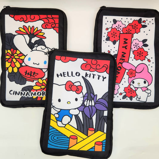 Sanrio HANAFUDA Flat Pouch