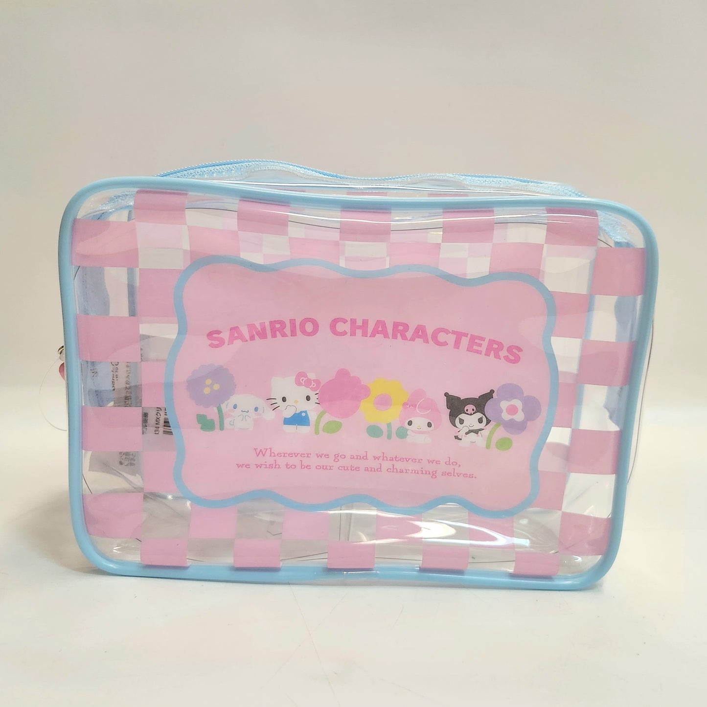 Sanrio PASTEL CHECK SERIES PVC Pouch