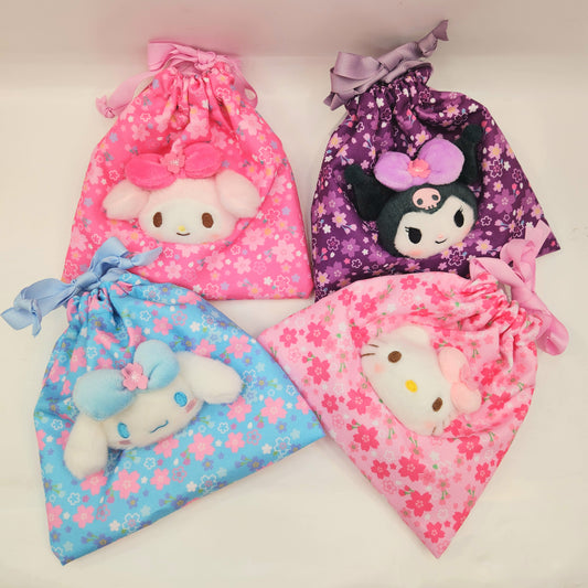 Sanrio SAKURA KIMONO Drawstring Bag