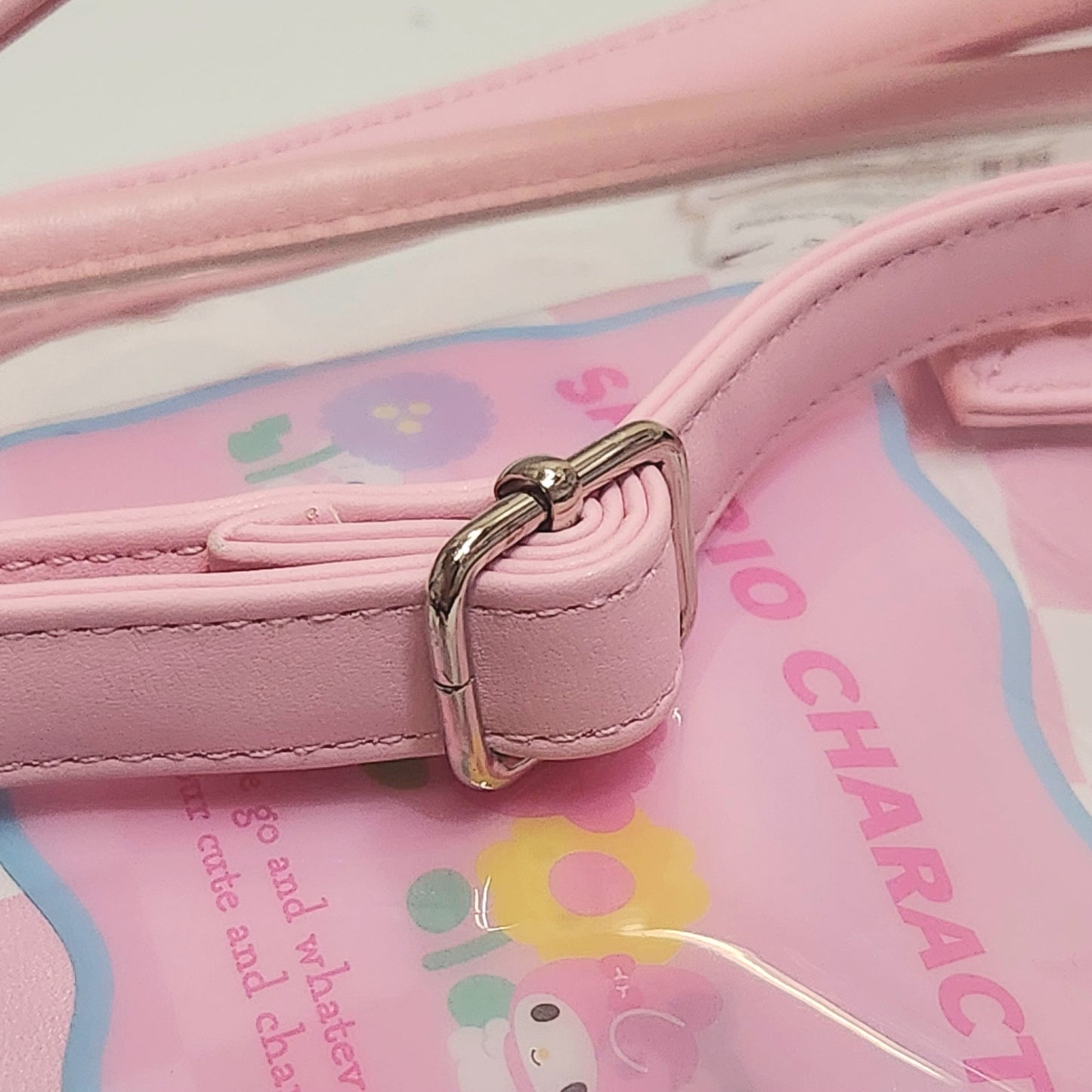 Sanrio PASTEL CHECK SERIES PVC Tote Bag