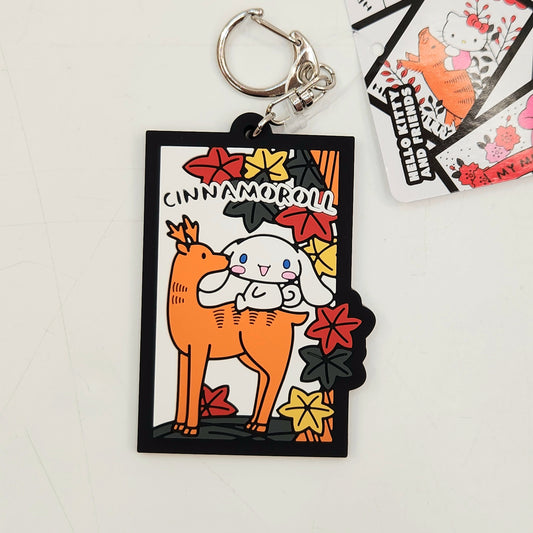 Sanrio HANAFUDA Keyring Ast