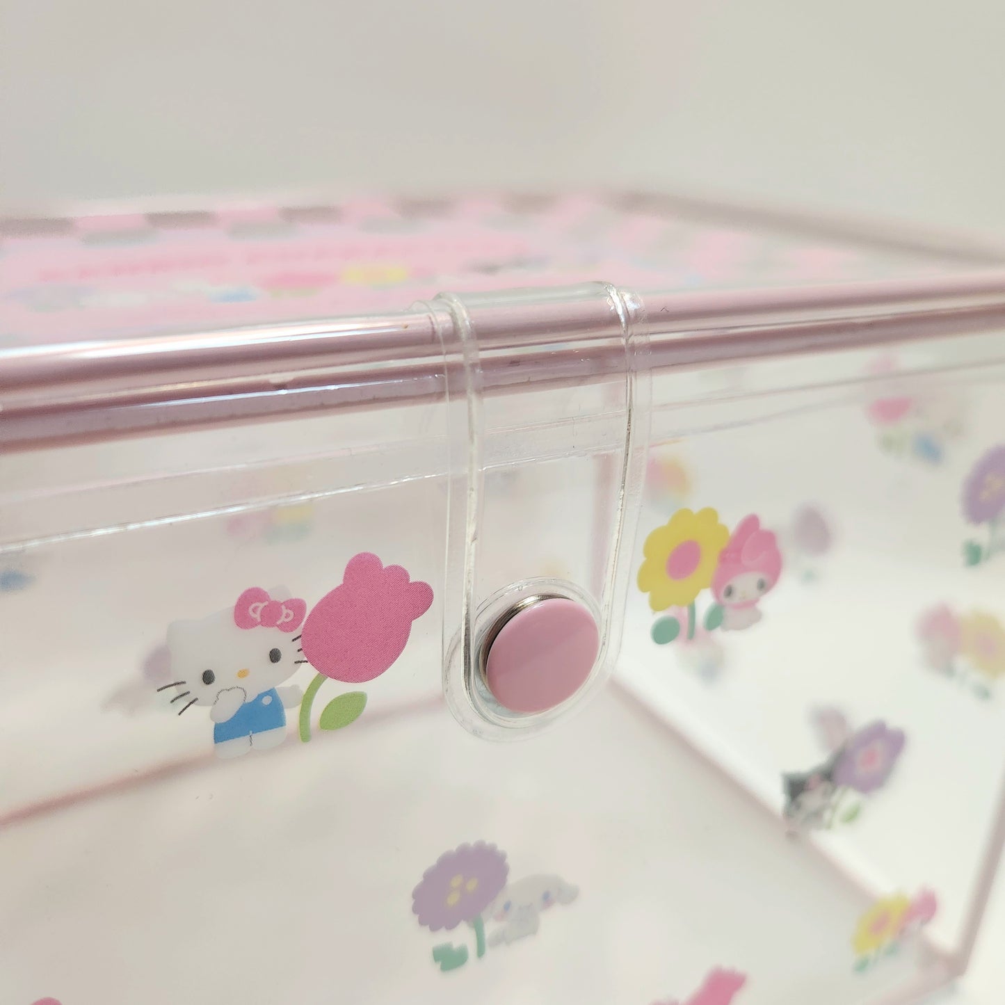 Sanrio PASTEL CHECK SERIES Storage Box