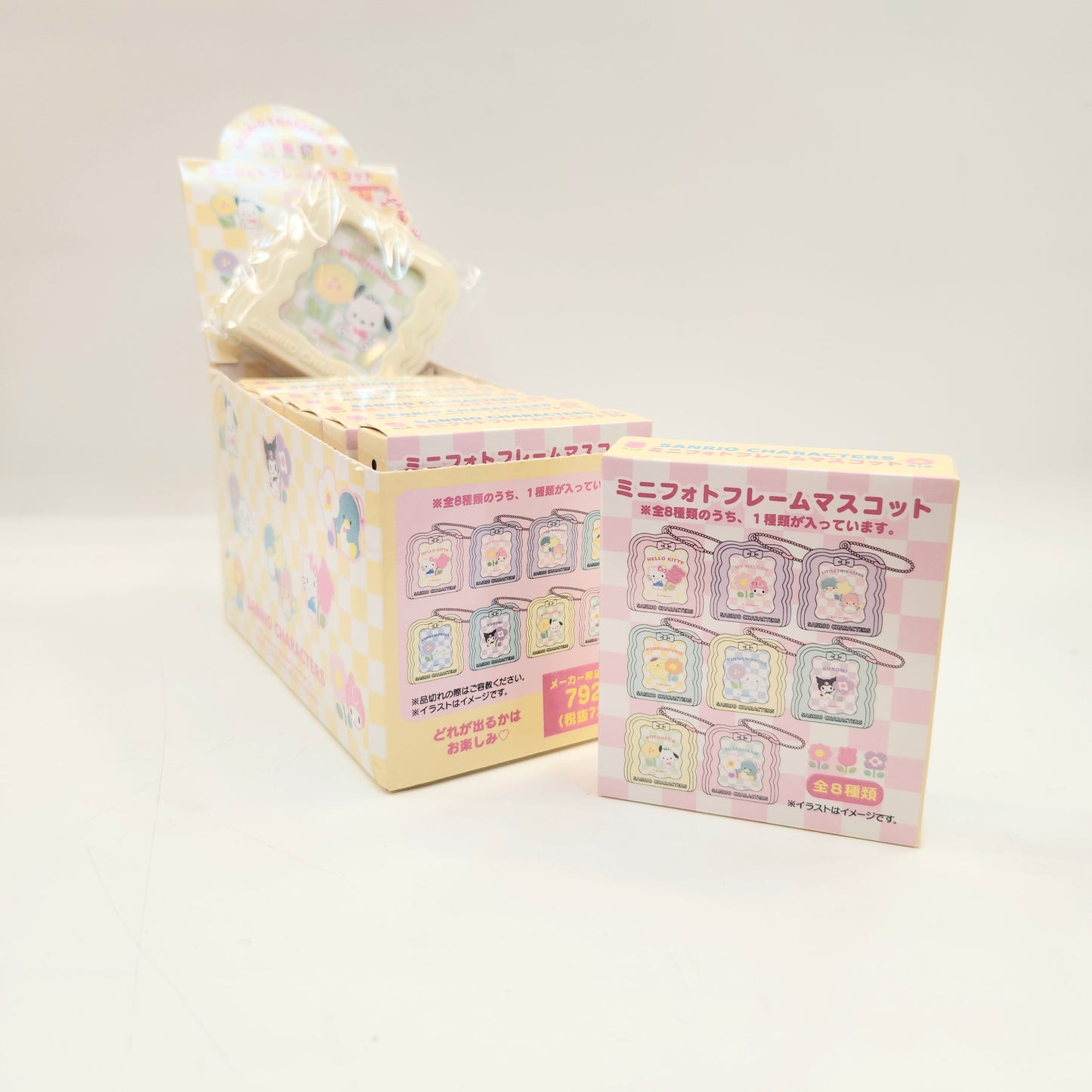 Sanrio PASTEL CHECK SERIES Secret Photo Frame