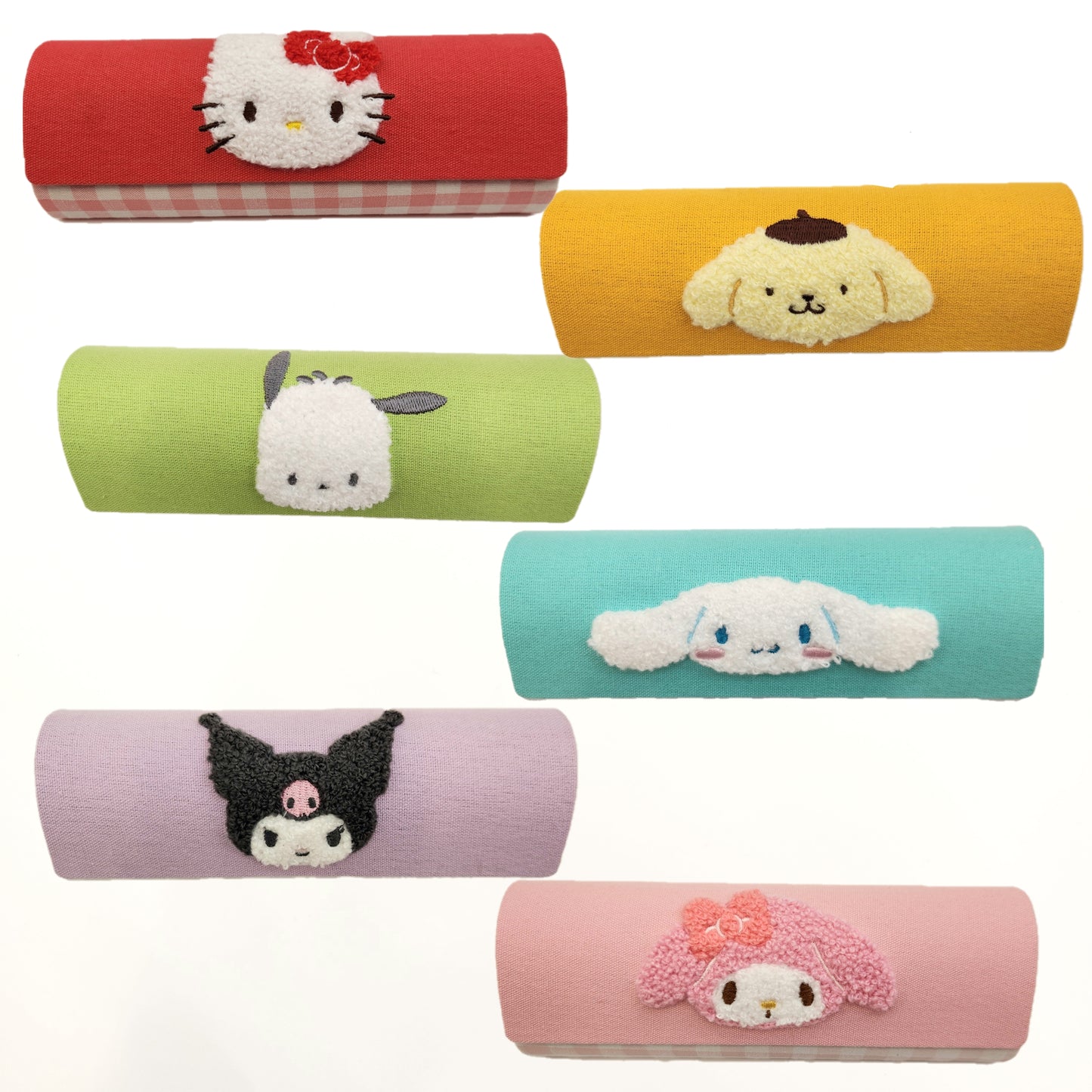 Sanrio CHENILLE GINGHAM Glasses Case