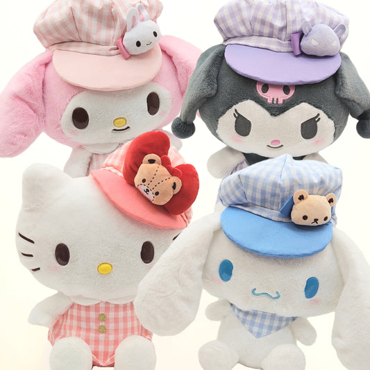 Sanrio GINGHAM CASQUETTE 11" Plush