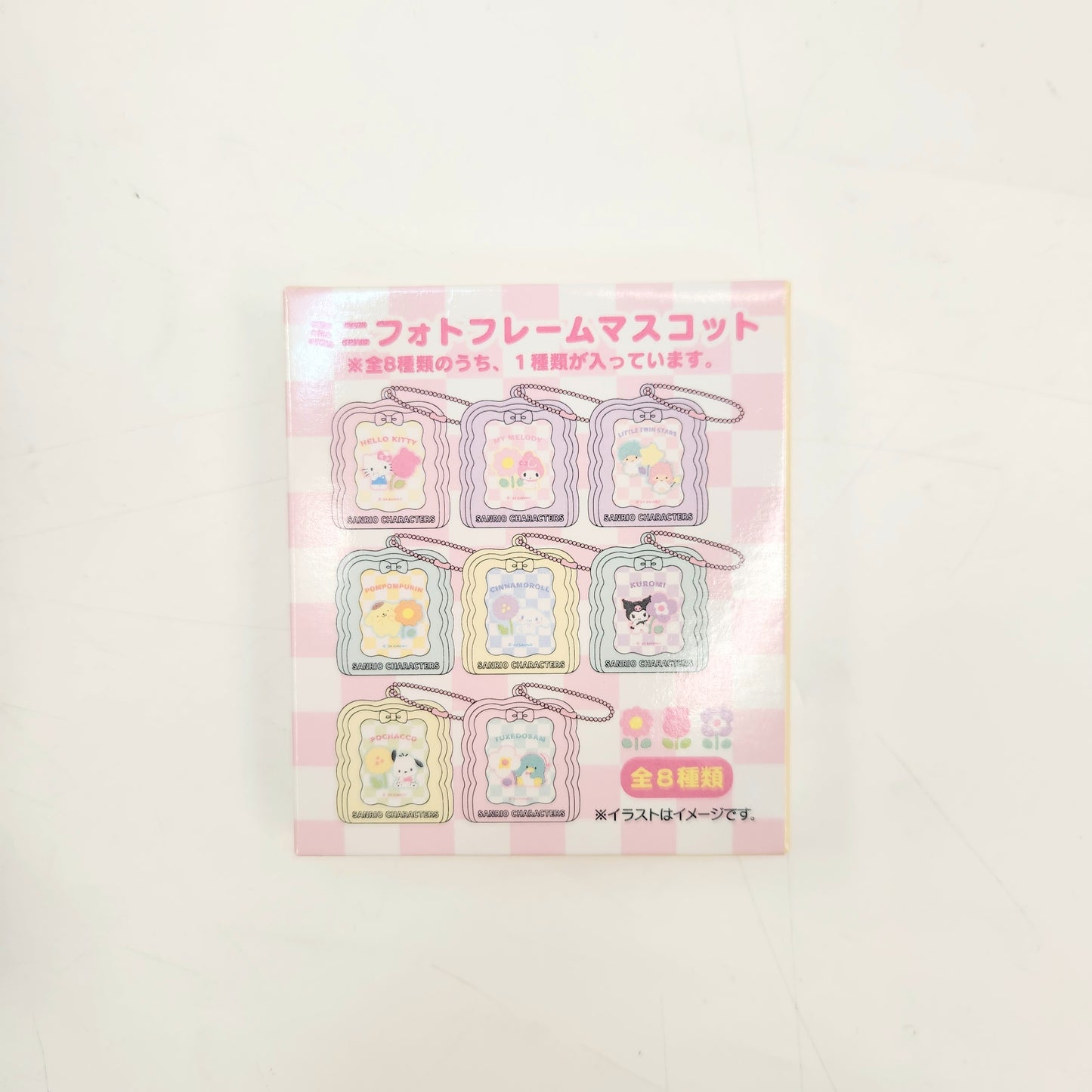 Sanrio PASTEL CHECK SERIES Secret Photo Frame