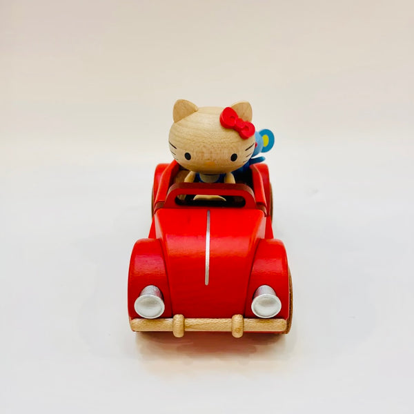 Hello Kitty Wooden Vehicle Music Box
