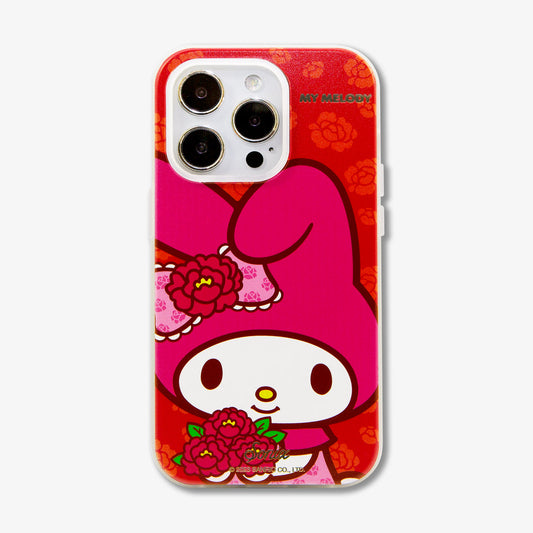 My Melody Peonies x Sonix iphone Case (MagSafe)