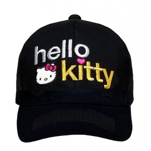 Hello Kitty Silver and Gold Baseball Cap