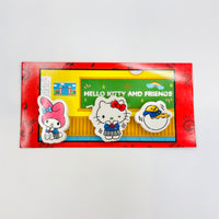 Hello Kitty and Friends 3pc Eraser Set