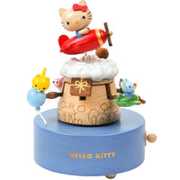 Hello Kitty  Wooden Up and Down Music Box