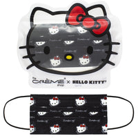 The Crème Shop x Hello Kitty Black 14pc Adult Disposable Mask