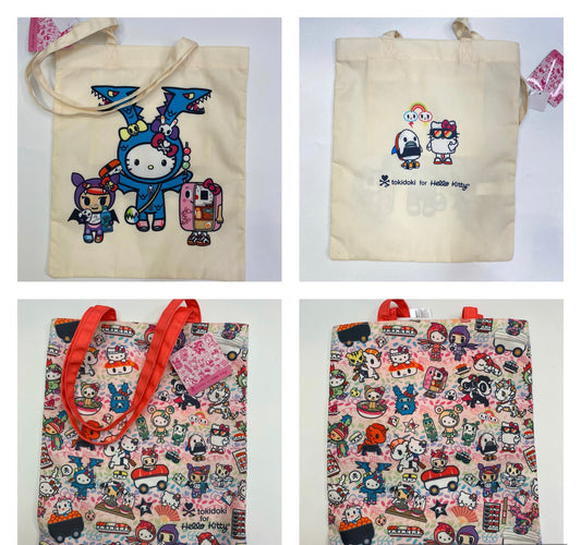 Tokidoki x Hello Kitty Japanese Food Tote Bag