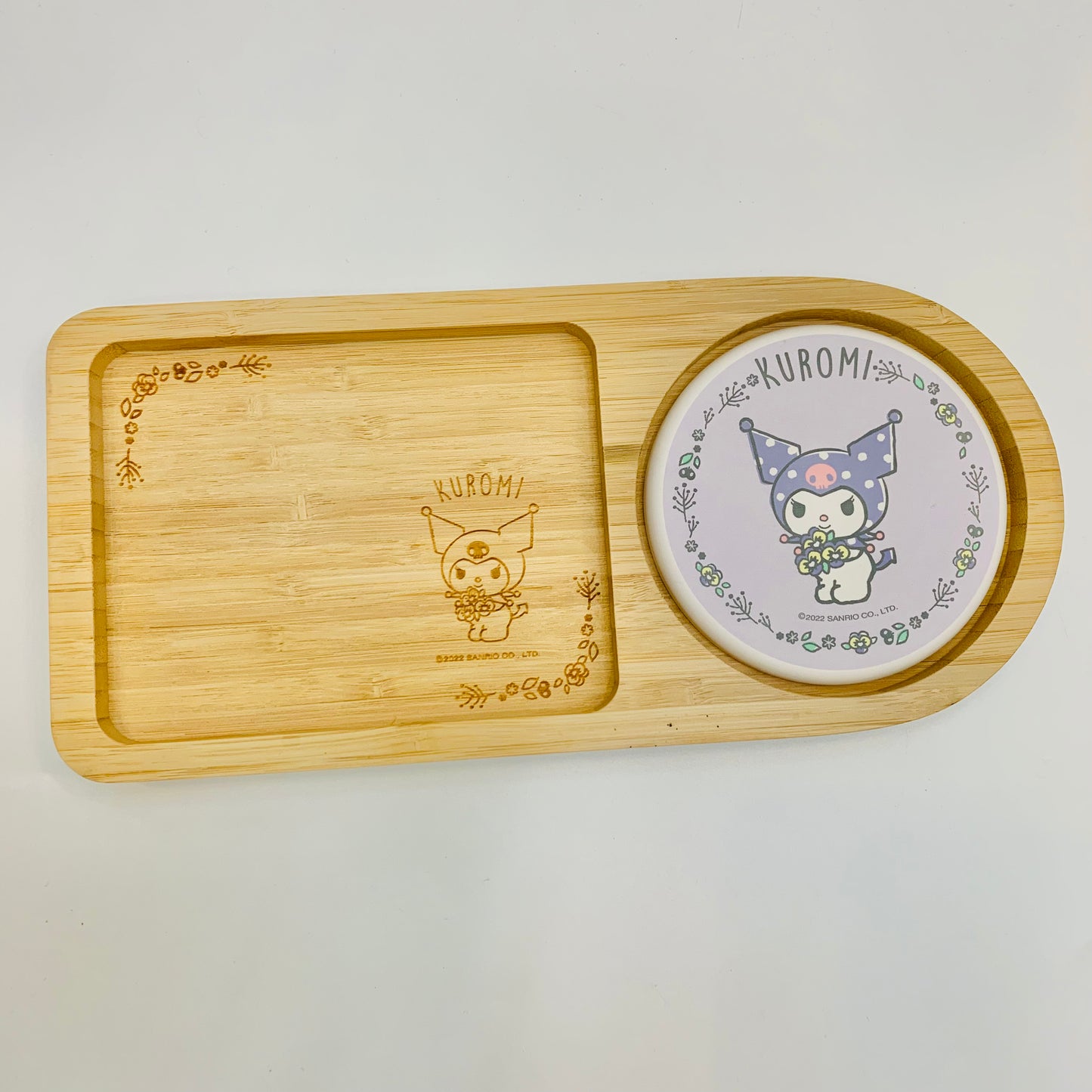 Sanrio Wooden Tray with Coaster