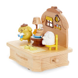 Pompompurin Wooden Swaying Music Box
