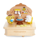 Pompompurin Wooden Swaying Music Box