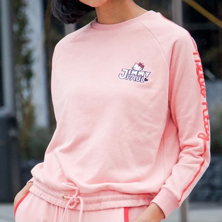 Jimmy Paul x Hello Kitty Difuzed Pink Sweatshirt