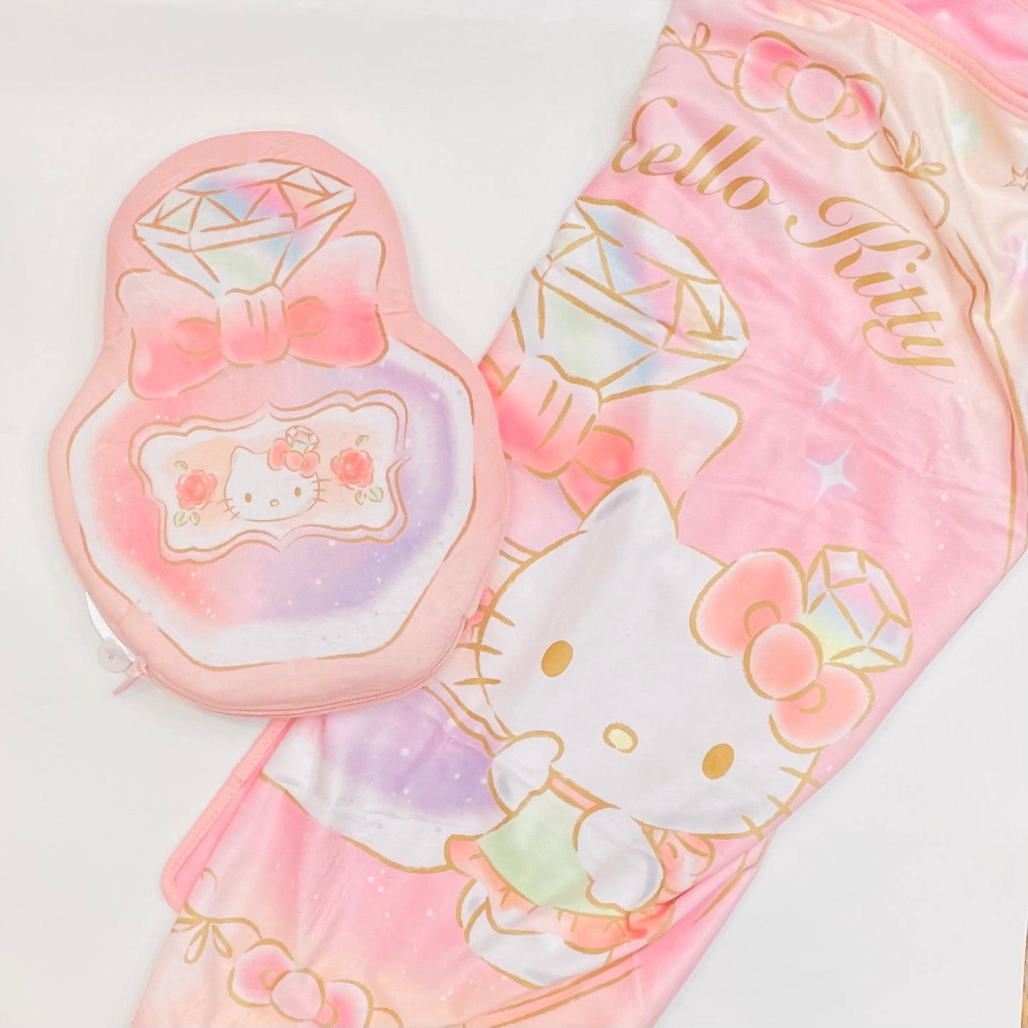 Hello Kitty Birthday Perfume Blanket with Pouch