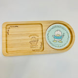Sanrio Wooden Tray with Coaster